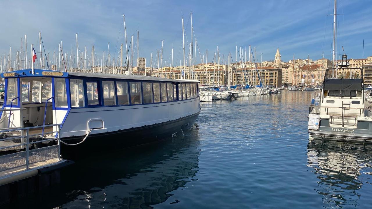 Apartmán Escale Marseillaise, Grand T2 Calme, Pres Du Vieux Port Pour 2 A 4 Personnes, Nettoyage Rigoureux Marseille Exteriér fotografie