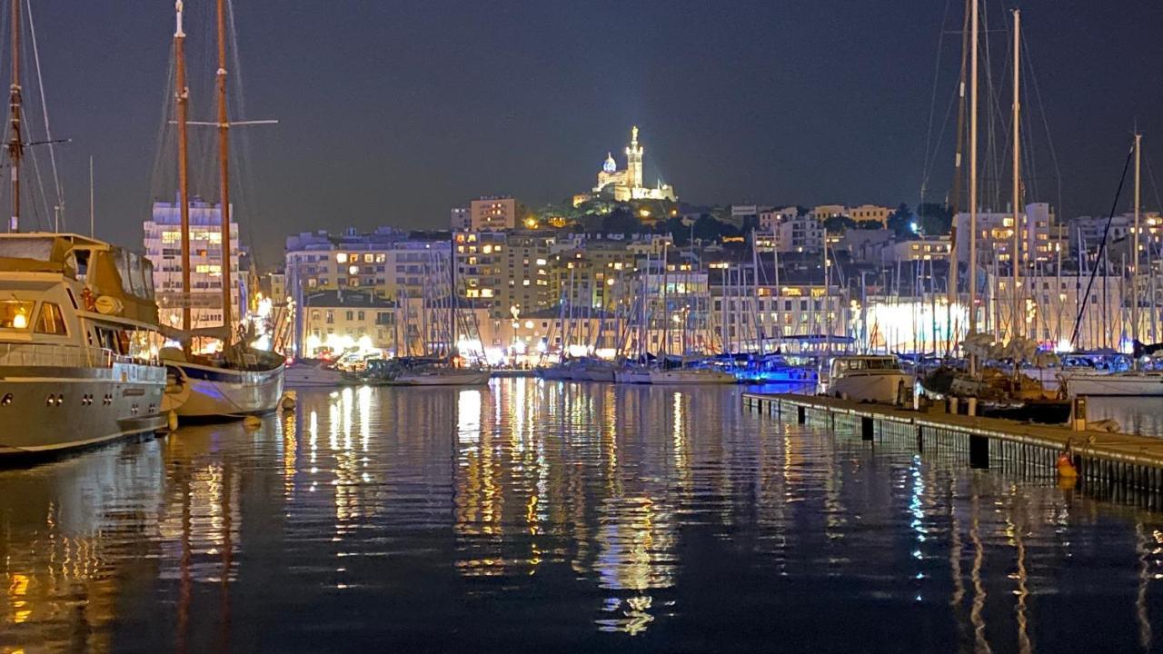 Apartmán Escale Marseillaise, Grand T2 Calme, Pres Du Vieux Port Pour 2 A 4 Personnes, Nettoyage Rigoureux Marseille Exteriér fotografie