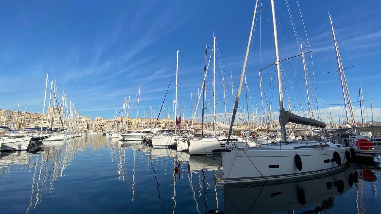 Apartmán Escale Marseillaise, Grand T2 Calme, Pres Du Vieux Port Pour 2 A 4 Personnes, Nettoyage Rigoureux Marseille Exteriér fotografie